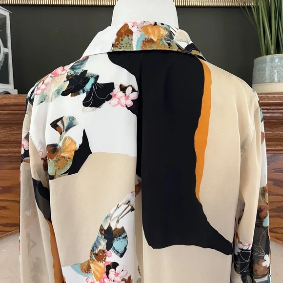 3.1 Phillip Lim for Target Floral Blouse‎ Size NWOT - Picture 9 of 11